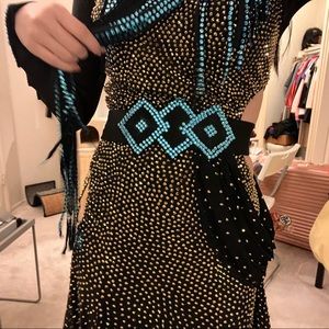 Handmade Latin competition dress